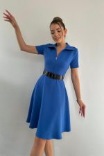 Saks Kemerli Spor Elbise - Görsel 2