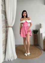 Nalia Beyaz Yakalı Elbise - Görsel 4