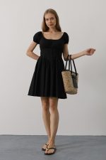 Beli Korseli Mini Elbise - Görsel 2