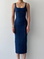 Tuna Denim Elbise - Görsel 2