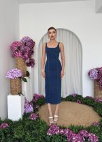 Tuna Denim Elbise - Görsel 8