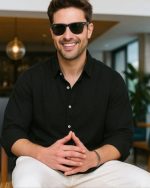 Erkek Uzun Kollu Regular Sofya Keten Gömlek - Görsel 2