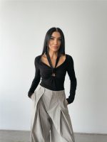 SANDY BODYSUİT ÖNDEN BAĞLAMA DETAYLI