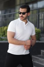 Erkek Kısa Kollu Yakalı Tişört - Görsel 2