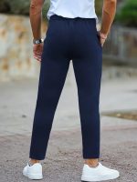 Erkek Cepli Slimfit Atlas Pantolon - Görsel 2