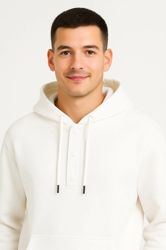33ece192e9ee26d1d12d5cdb6bda57a8_52341-0.png Erkek Ovarsize Kapüşonlu Swetshirt Kanguru Çepli Cıtcıtlı 3 Iplik Şardonlu Hoodie - Görsel 1