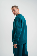 Uzun Kol Bisiklet Yaka Basic SweatShirt - Görsel 2