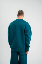 Uzun Kol Bisiklet Yaka Basic SweatShirt - Görsel 3