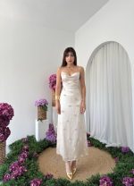 Dora Çiçek Detaylı Elbise - Görsel 4