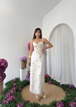 Dora Çiçek Detaylı Elbise - Görsel 6
