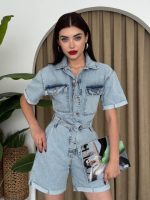 Tone Denim Tulum - Görsel 4