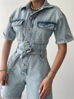 Tone Denim Tulum - Görsel 7