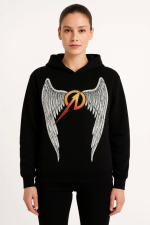 Metallica İki İplik Kapüşonlu Ön Ve Arka Baskılı Hoodie - Görsel 2