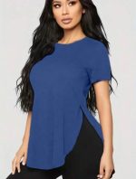 Kadın Türlü Viskon Kumaş Yırtmaç Detaylı Bluz - Görsel 2