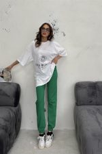 Nicoline Baskılı Pantolon Takım 9473-10