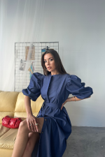 TENCEL KARPUZ KOL ELBİSE - Görsel 4