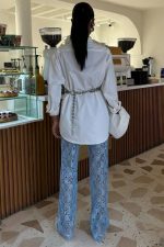 İçi Astarlı Dantel Pantolon 0081 - Görsel 4