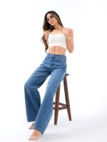 7418 KOT PANTOLON-MAVİ - Görsel 5