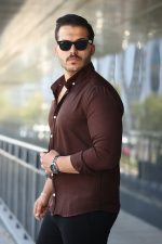 Erkek Uzun Kollu Regular Sofya Keten Gömlek - Görsel 2