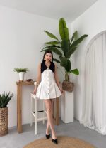 Ness Düğmeli Elbise - Görsel 4