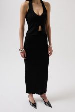 V Detay Dokulu Crop Bluz - Görsel 4