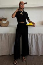 Triko Bluz Pantolon İkili Takım 10084-025 - Görsel 3