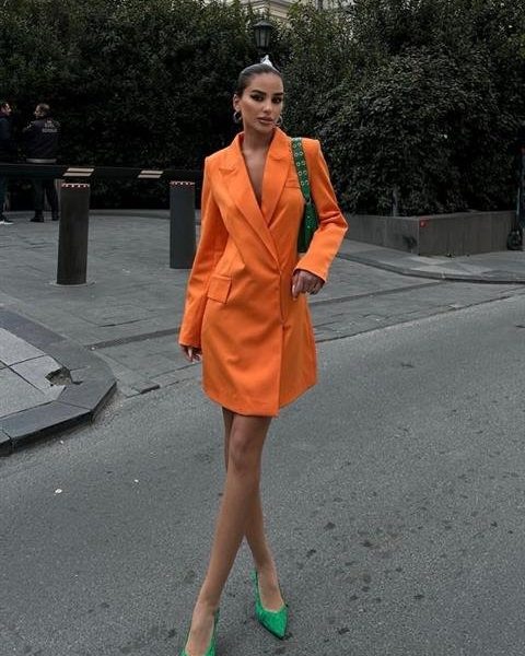 Georgina Blazer Elbise 2200-06