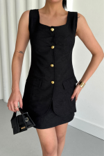 JAKAR KETEN YELEK - KISA ETEK TAKIM - Görsel 3