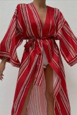 Lucinda Çizgili Kimono 5014-04