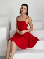 Pole İp Askılı Elbise - Görsel 4