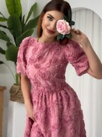 Wear Sırt Bağlama Detaylı Elbise - Görsel 5