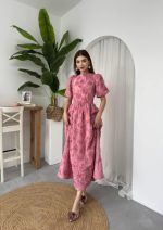 Wear Sırt Bağlama Detaylı Elbise - Görsel 8