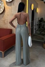 Halter Yaka Yelekli Modal Takım 10144 - Görsel 8