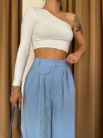 PİLE VE CEP KAPAK DEYALI SALAŞ PANTOLON - Görsel 3