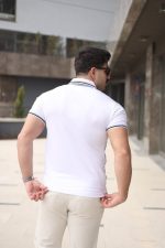 Erkek Polo Yaka Fermuar Detaylı Tişört - Görsel 5