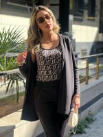 Kadın Uzun Kollukrep üçlü Takım - Görsel 6