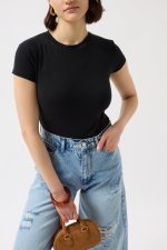 Likralı Basic T-Shirt