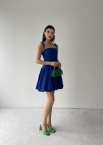 Clara Askılı Mini Elbise - Görsel 2