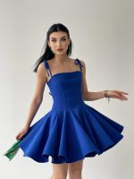Clara Askılı Mini Elbise - Görsel 5