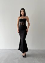 Begonia İp Askılı Elbise - Görsel 3