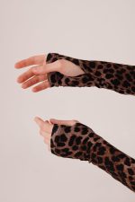 Leopar Desen Basic Bluz - Görsel 2