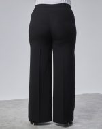 Poly Viscose Full Lycra Beli̇ Lasti̇kli̇ Battal Pantolon - Görsel 2