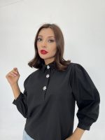 7043 GÖMLEK-SİYAH - Görsel 5