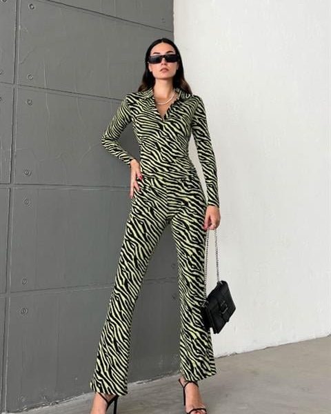 Carmella Animal Desenli Takım 9190 -08