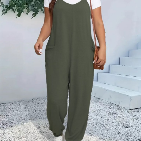Kadın Askılı Halter Yaka şalvar Tulum