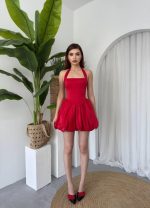 Slim Mini Elbise - Görsel 8