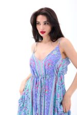 6467 ELBİSE-LİLA - Görsel 5