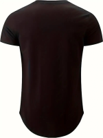 Erkek Kısa Kollu V Yaka Süprem T-shirt - Görsel 4