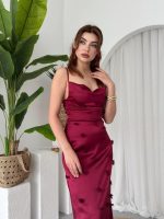 Dora Çiçek Detaylı Elbise - Görsel 4