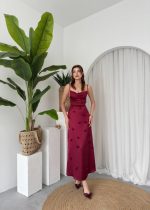 Dora Çiçek Detaylı Elbise - Görsel 5